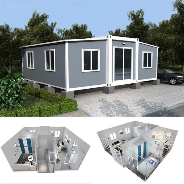 Steel Door Wooden Hotel Shop Folding Expandable Prefabricated Container Casa Homes House