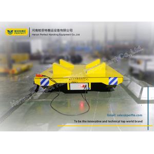 Heat Resistant Coil Transfer Trolley / Warehouse Carts Material Handling