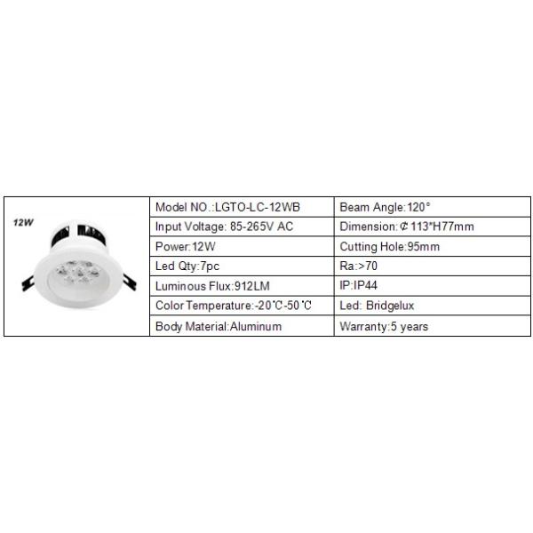 12W Led Ceiling Light