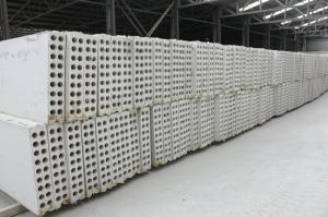 Sound Insulation Hollow Core Concrete Panels / Lightweight Partition Wall Panel