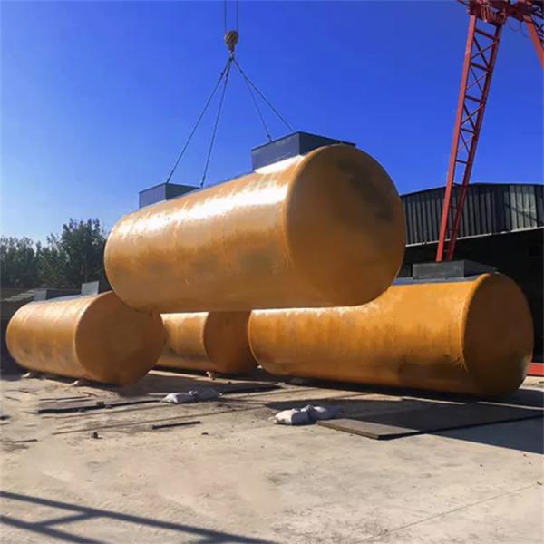 Stainless Steel Underground Fuel Oil Storage Tank Large Capacity
