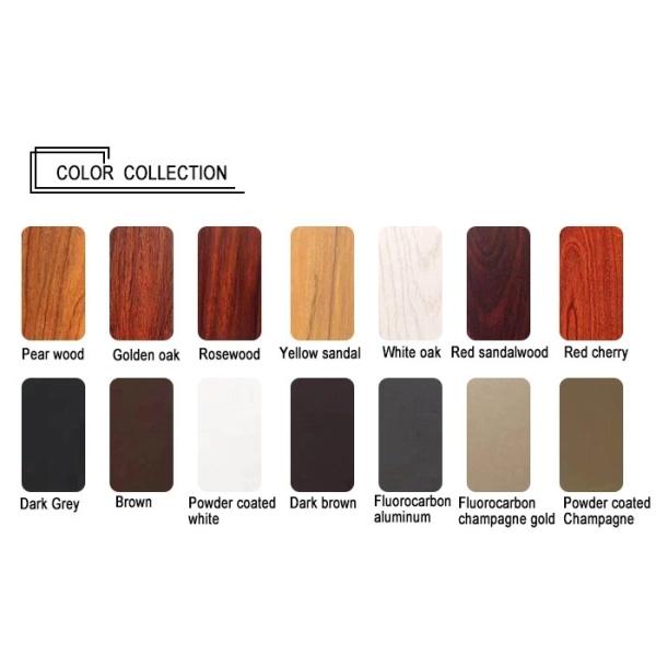 Fluorocarbon TS8384 2mm Folding Sliding Glass Doors