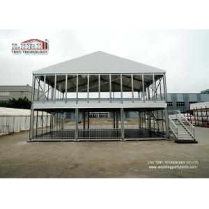 Cheap Fire Proof Large Wedding Tents , Roof Cube Tent Aluminum Frame wholesale