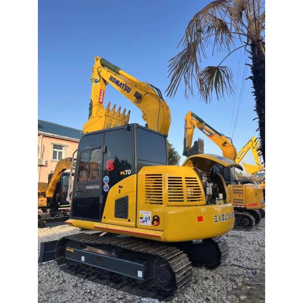 Used Crawler Excavator KOMATSU PC70-8 90% new,low hours,original brand