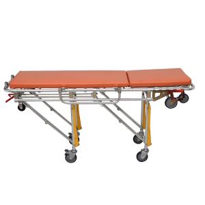 Custom Logo Aluminum Folding Stretcher Orange Hydraulic Stretcher