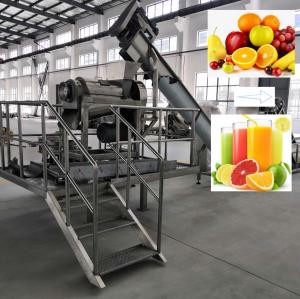 Cheap Customized 1-2.5T/H  304 Stainless Steel Spiral Squeezing Juicer Machine For Coconut Meat wholesale
