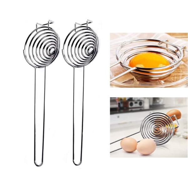 Quality Stainless Steel Kitchen Gadget Tools Egg Separator Rustproof for sale