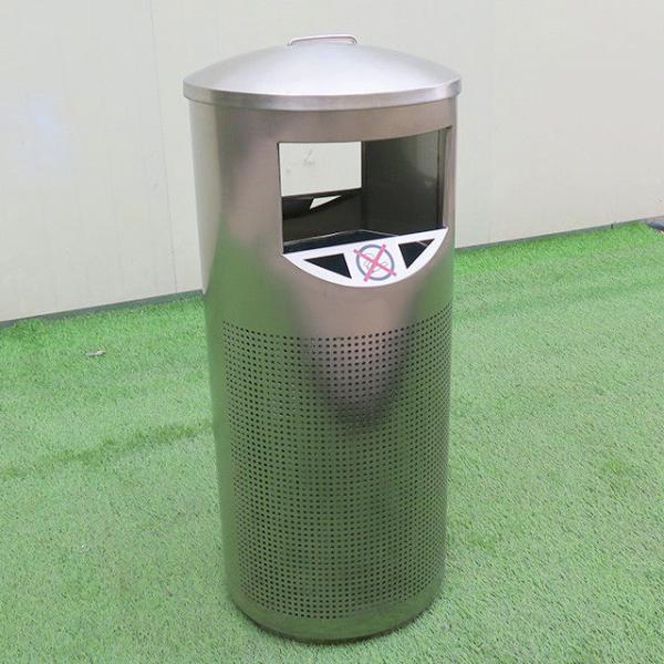 Customized Round Lid 35L Stainless Steel Dustbin