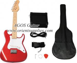 China 31" Toy Electric guitar package Children guitar set with 5W amplifier AGT31-ST2 on sale