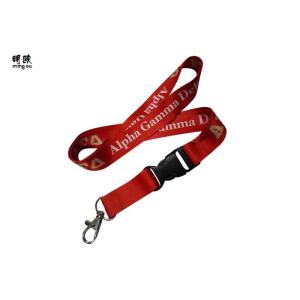 Promotional Gifts Badge Holder Lanyard With Clip Lightweight 17g