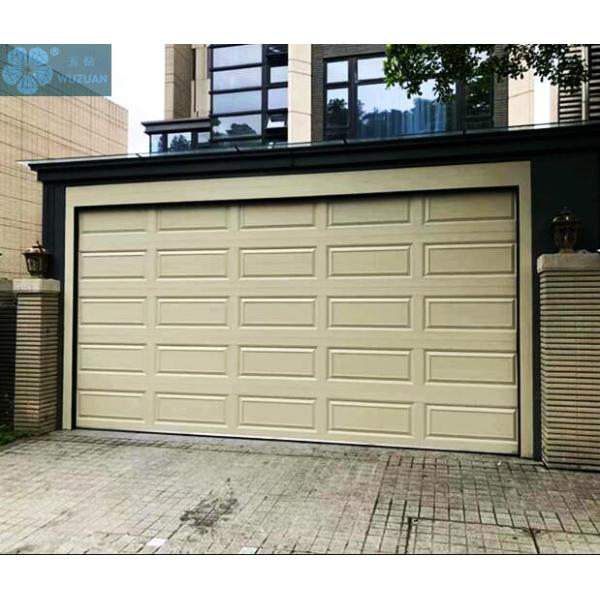 Quality Automatic 50mm 3m Width Steel Sectional Garage Doors for sale