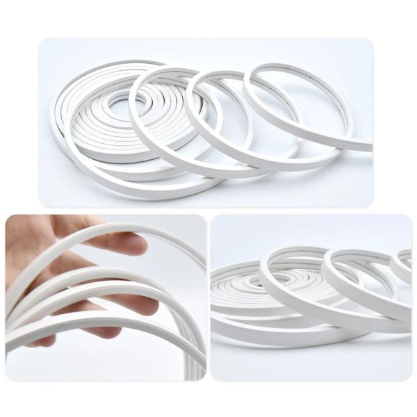 Flexible Waterproof Silicon Outdoor Led Flex Neon Tube Cover Rope Light Strip Tube for Neon Led Strip Light