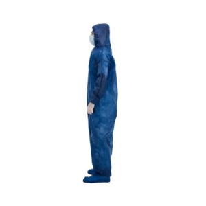 PE Disposable White Overalls , Full Body Disposable Coveralls OZONE