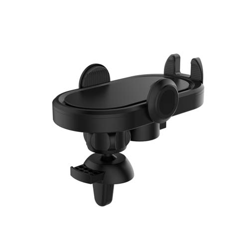 Auto Adjustable Air Vent Holder Wireless Car Charger / Smartphone Car Mount With Customised Logo