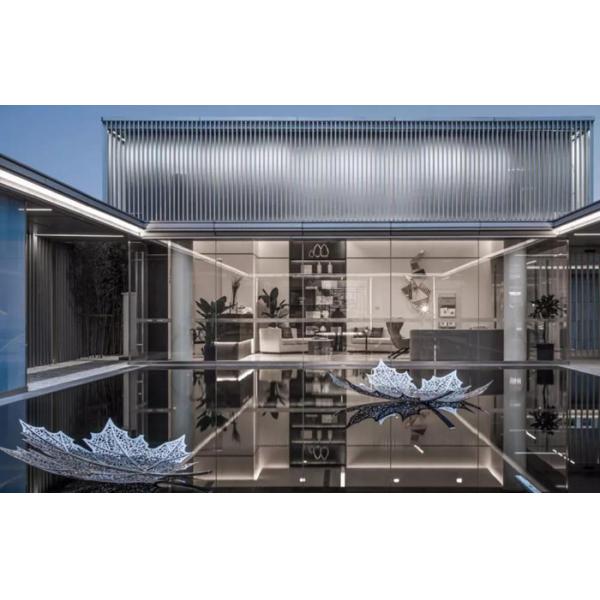 Maple Leaves Home Decor Sculptures Handmade SS 304 Modern Abstract Sculpture