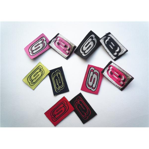 custom apparel accessories Clothing Label Tags garment clothing pink woven lables