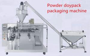 China Coffee Powder Doypack Filling And Packing Machine PLC Stand Up Pouch Bagging Machine on sale