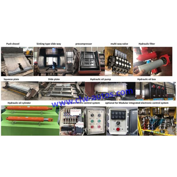 Dongfeng D9 10M3 10CBM Rear Loader Garbage Compactor Truck