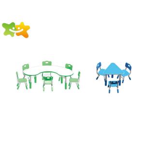 Popular Kindergarten School Chairs , Kids Play School Furniture Easy Install
