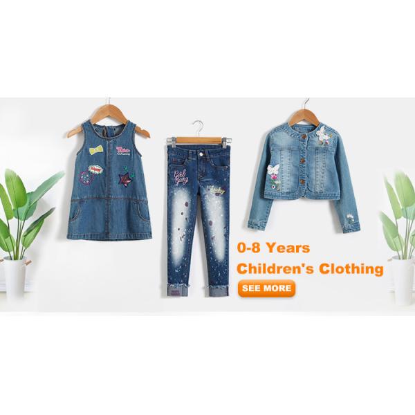 Fashion Casual Kids Denim Clothes Girls Denim Jackets With Sherpa Lining