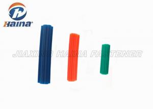 Cheap Orange / Blue / White 5/16x1 Concrete Plastic Nylon Wall Plugs Anchor Bolt wholesale