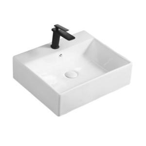 Cheap Bathroom Countertop Ceramic Basin bowl Wall Mounted Glossy Finished wholesale