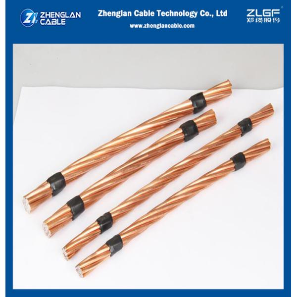 Hard Drawn Copper Clad Steel Conductor With Wooden Drum Packing
