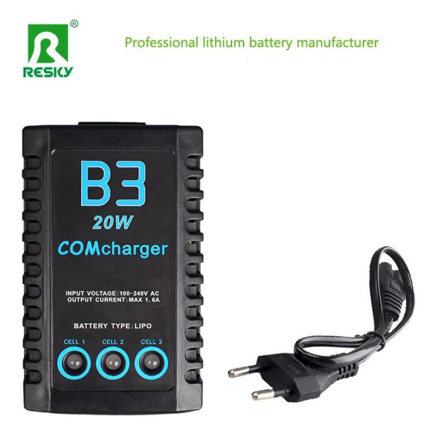 B3 20W Balance Rechargeable Lipo Battery Charger For 2s 3s 7.4V 11.1V RC Car Airplane Batteries