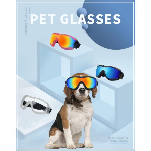 Dog Sunglasses Pet Glasses Eye Wear for Snow Beach Motorcycle Dog Goggles Breed