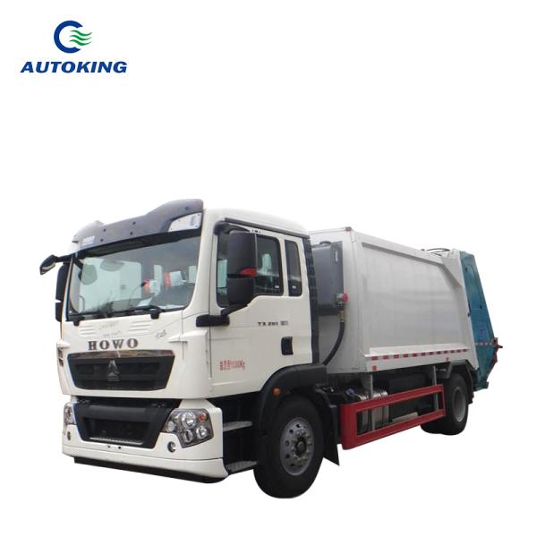 12m3 Electric Sanitation Truck Compressed Garbage Cleaning Truck 12 Cubic Meters