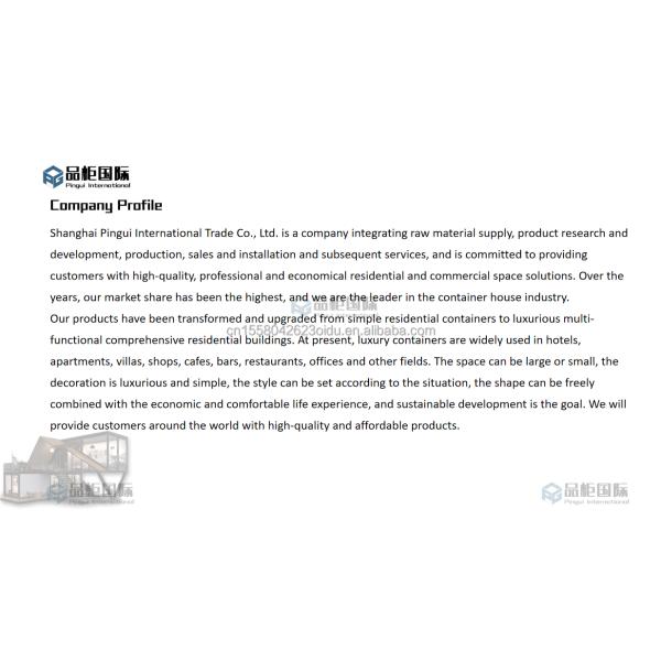 Quick Assembly Portable Flat Pack Container House for Modern Office Beach House and Construction Engineering Camps