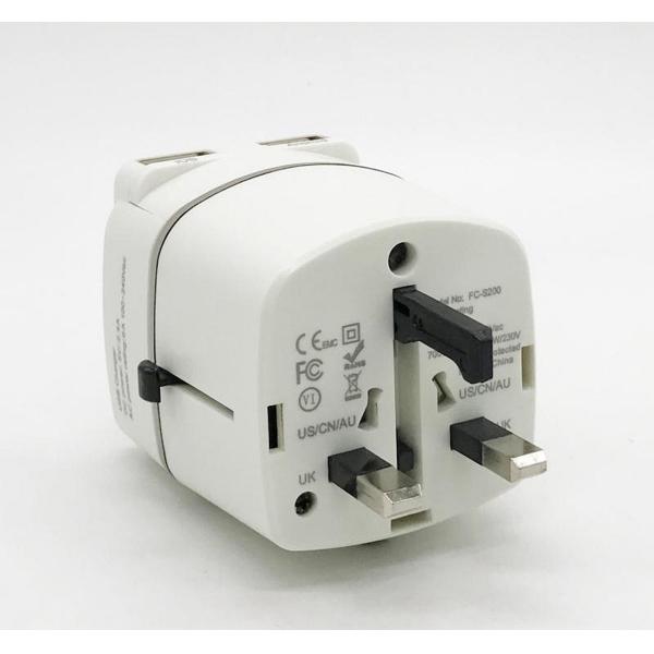 Mini Mobile Phone Tablets Twin Fast USB Wall Charger