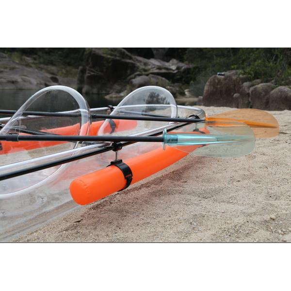 Clear Bottom Surf Ski Transparent Canoe Kayak 3392*942*369 Polyethylene Hull