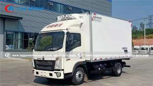 China Sinotruk HOWO Small Refrigerated Van Truck 3tons 5tons on sale