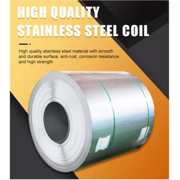 OEM SUS321 316L 304 Stainless Steel Coil 1000mm-1500mm Width 2B SS Sheet Roll