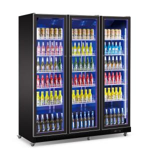 China 3 Doors Vertical Beer Drink Cooler Commercial Refrigeration Equipment on sale
