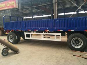 Cheap Flat trailers with hooks for holding 40ft container | TITAN VEHICLE wholesale