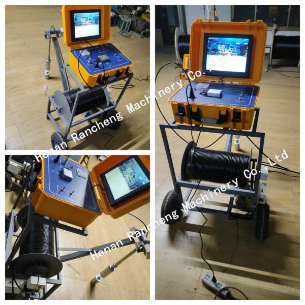 360 Degree Rotating Probe Well Borehole Camera 300m Depth Borehole Camera With For Engineering Hydrogeology