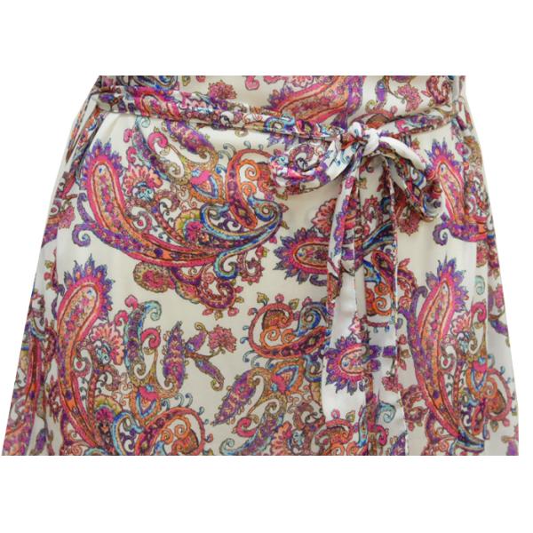 Beachwear Type Women'S Casual Dresses Polo Collar Dress With Long Belt