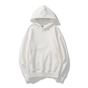 Anti Pilling Heavyweight Hooded Pullover Sweatshirt SGS Thick Pullover Hoodies