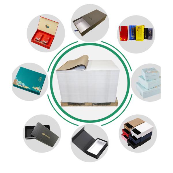 250g 100% Woodpulp Matt Art Paper for Industrial Chemical Manufacturing