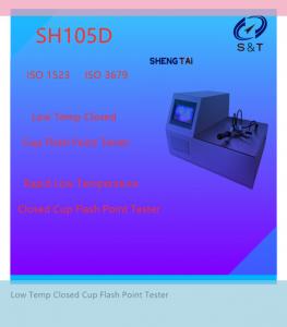 China Rapid Low Temperature Closed Cup Flash Point Tester ISO 1523 And ISO 3679 Standards on sale