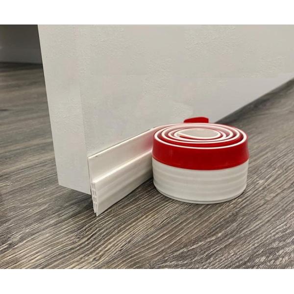 Under Door Sweep Weather Stripping Soundproof Sliding Door Bottom Sweep Stopper Seal Strip