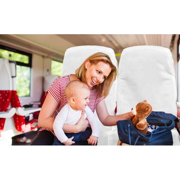 Disposable Airline Seat Covers Travel Car Chair Seat Covers Protectors Travel Protection Kit