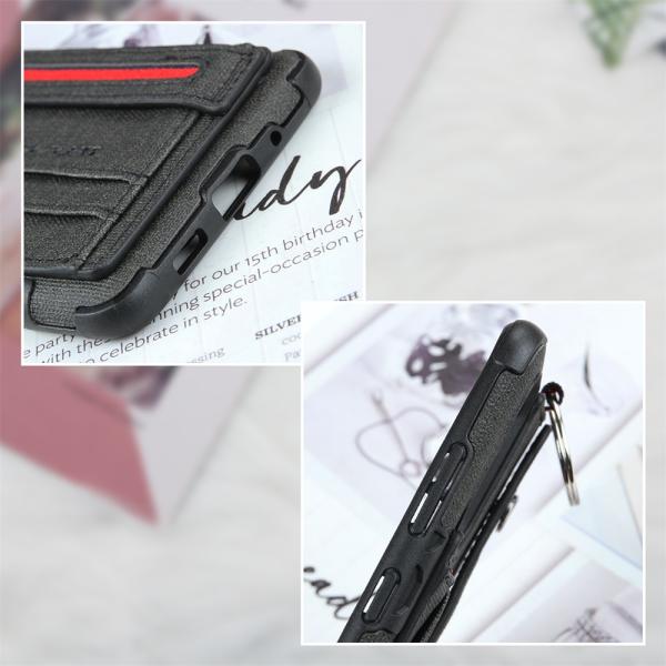 Genuine Phone Case Leather Card Holder Dirtproof PU Card Bag