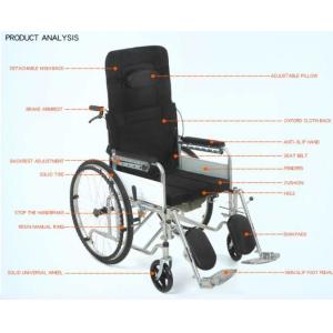 Light Manual Medical Transport Wheelchair Rehabilitation Equipment Load 100kg