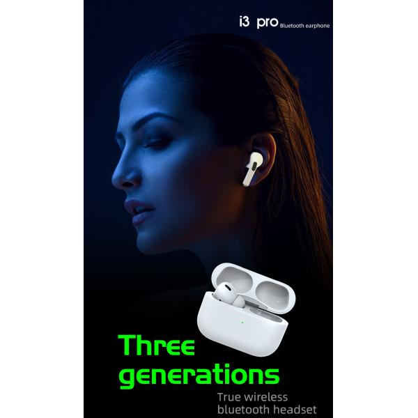 Automatic Pairing TWS I3 Pro 200mAh Sports Wireless Bluetooth Earbuds