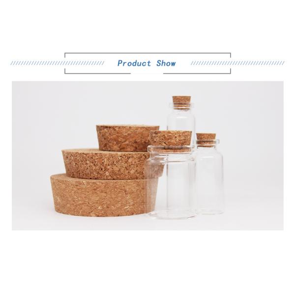 Wholesale Airtight Seal Wooden Cork Lid for Candle Top