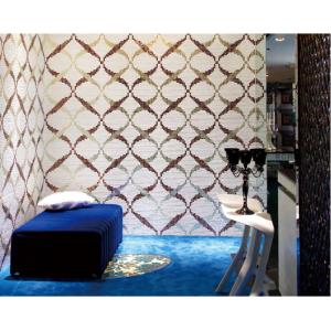 Buy cheap Recycled glass mosaic living room building mosaic designs from wholesalers
