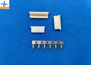 China Electronics Single Row Printed Circuit Board Connectors With PA66 Material Crimp housing on sale